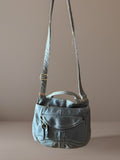 Great American Leather Works Crossbody Bag grey