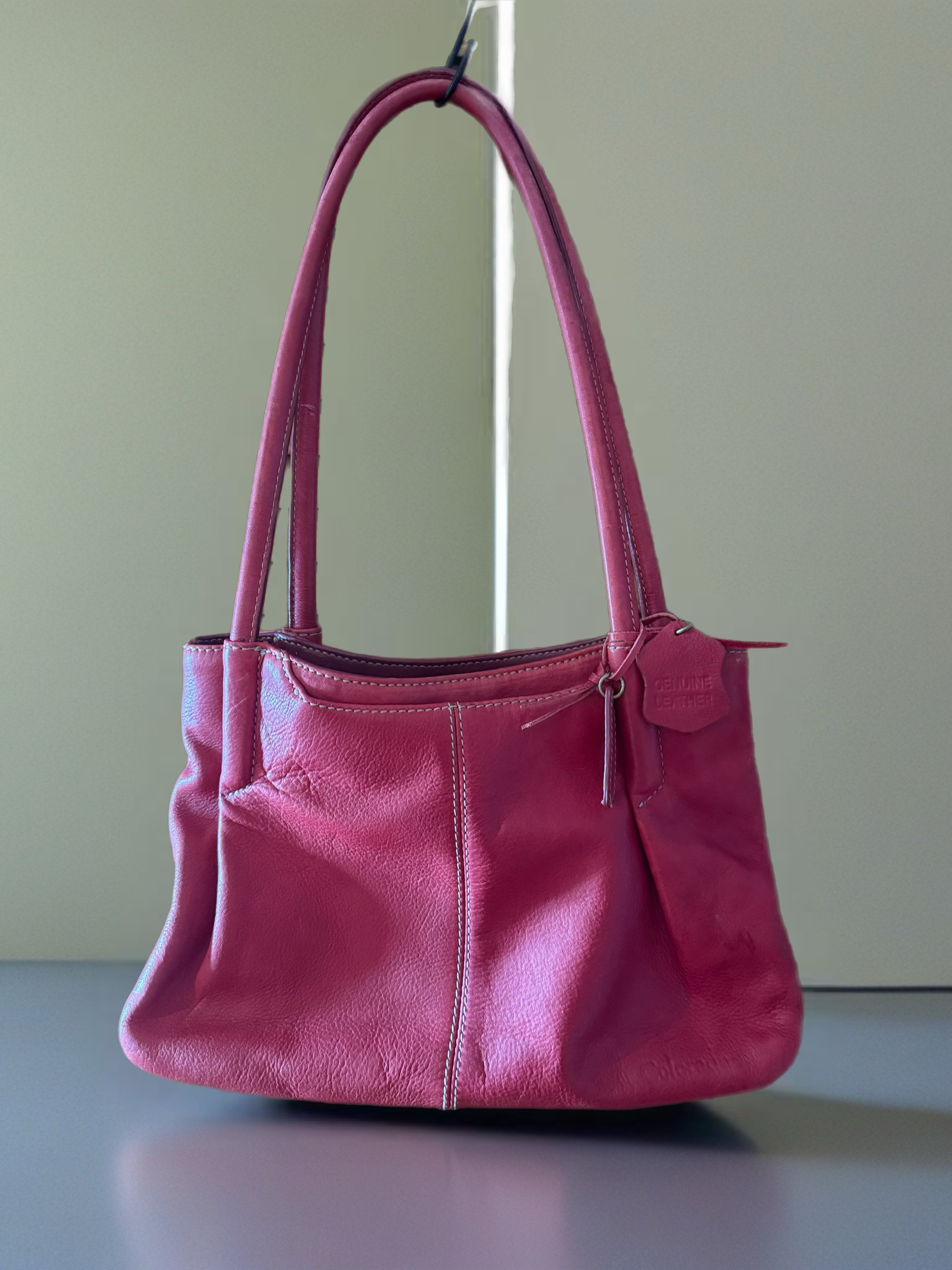 Vintage Colorado Genuine Leather Cowhide Shoulder BaG