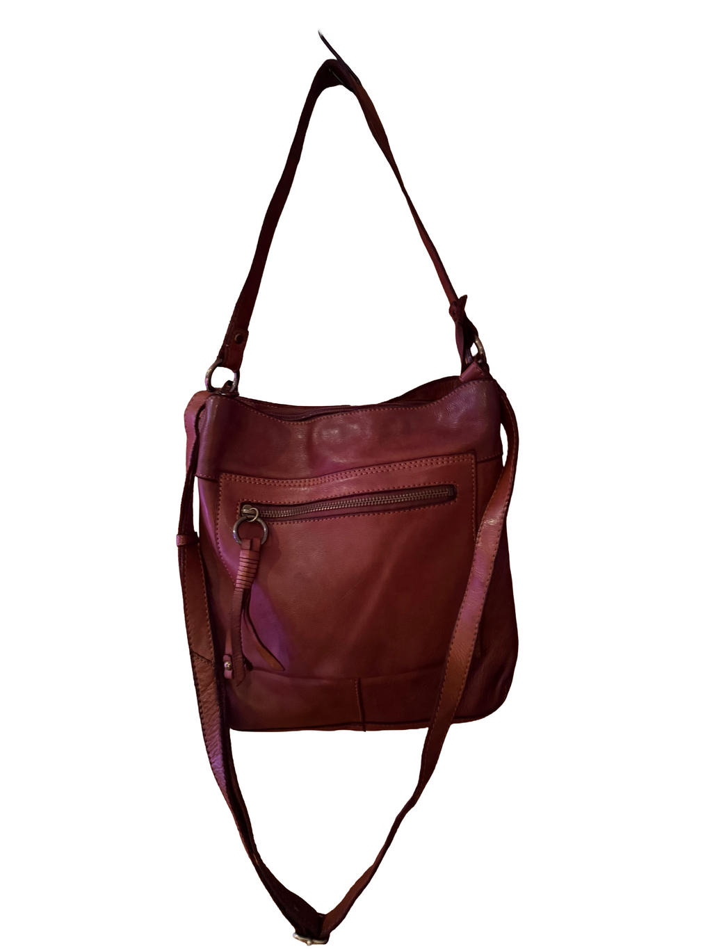 Evity “Ari” Crossbody— Chocolate Brown
