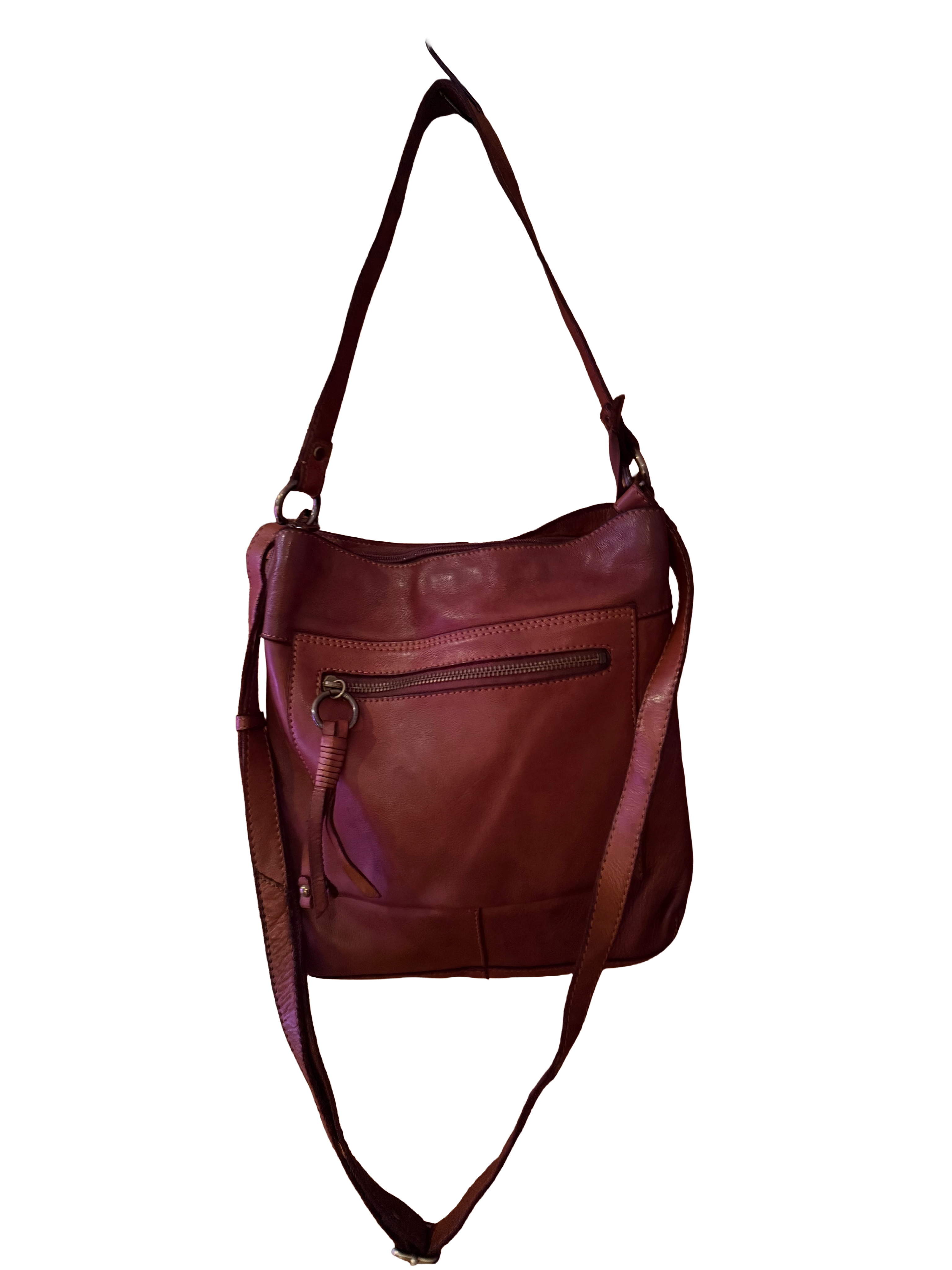 Evity “Ari” Crossbody— Chocolate Brown